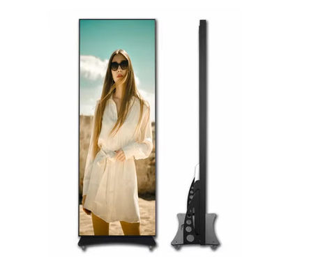 โปสเตอร์เคลื่อนไหว LED Display 64X20X192 ซม สีเต็ม LED Commercial Display Screen