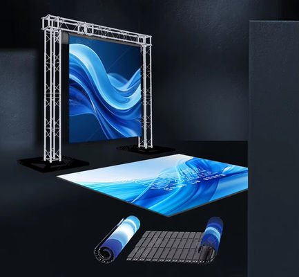 Flexible Roll-Up Display Solutions  Led Floor, Video Wall Of Theater, Classroom,Exibitions